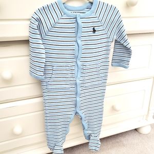 Ralph Lauren 6 Month Sleeper Outfit Footie